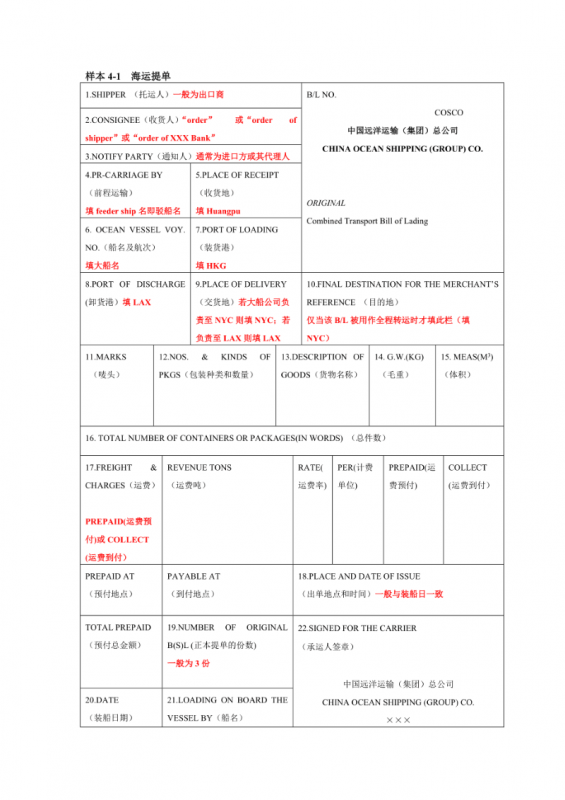 國際物流|國際海運的放貨方式介紹