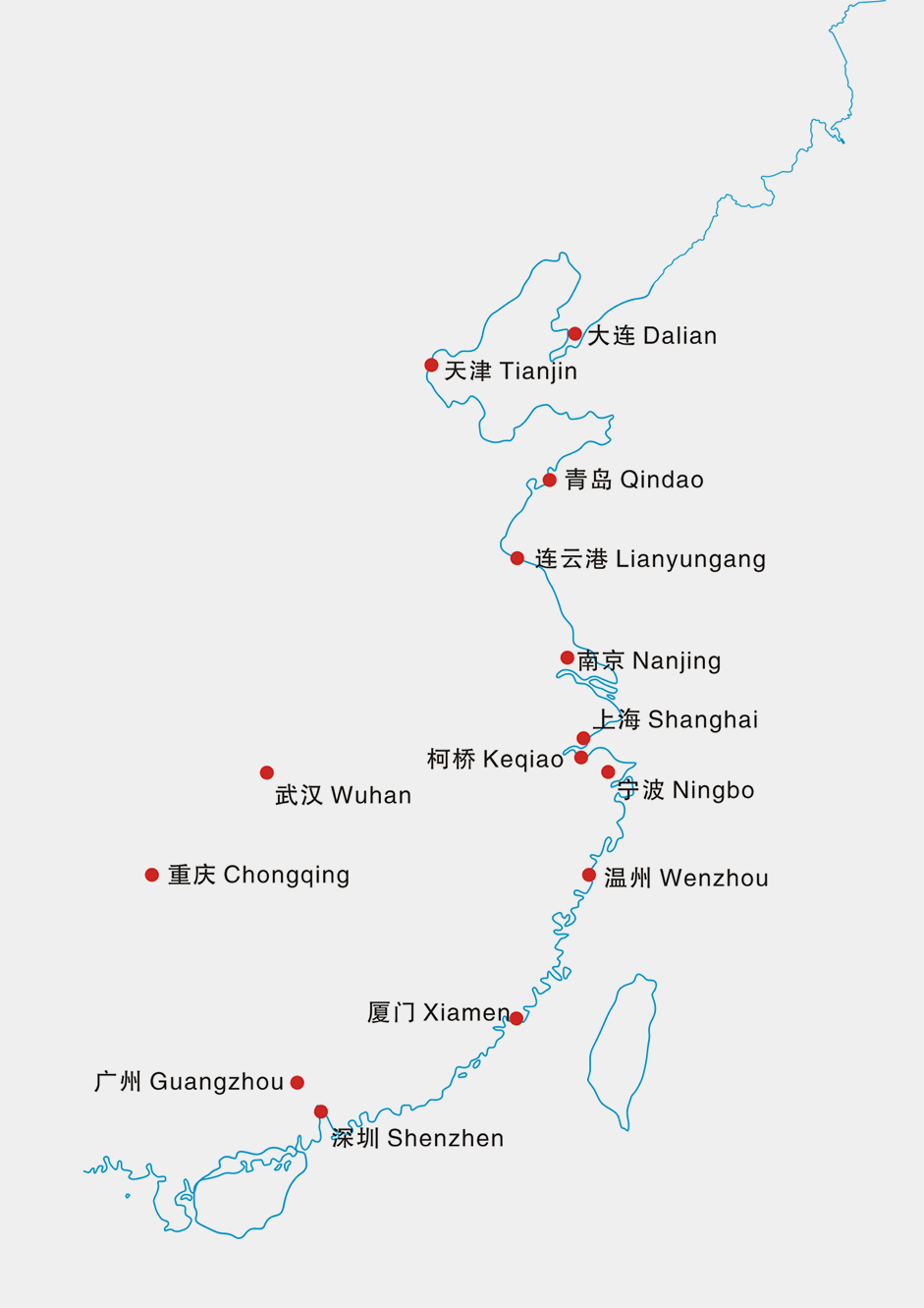 門到門雙清國(guó)內(nèi)輻射點(diǎn)城市眾多